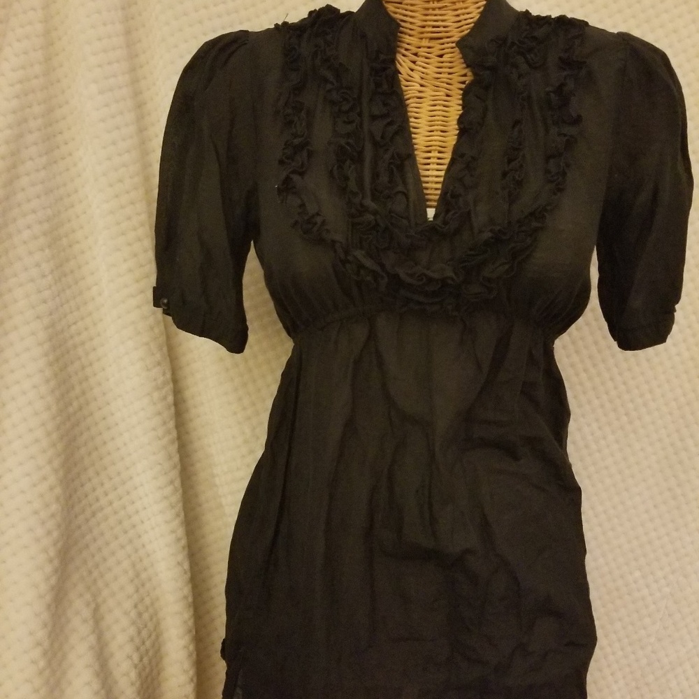 Black dress top